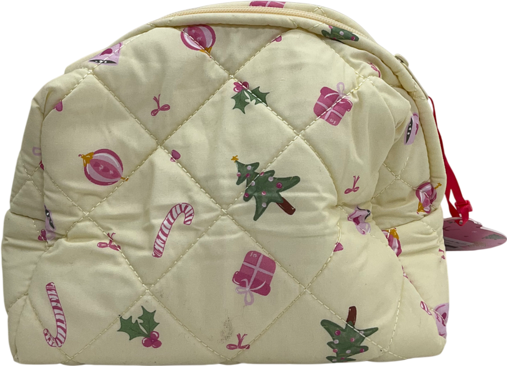 White Fox White Getting Ready Cosmetic Bag One Size