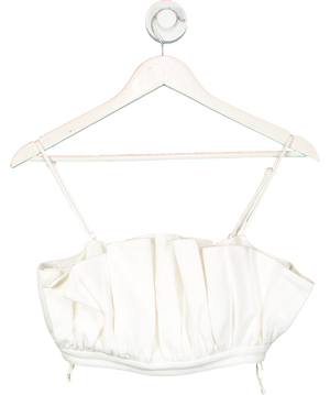 Winona Australia Cream Frill Crop Top UK 8