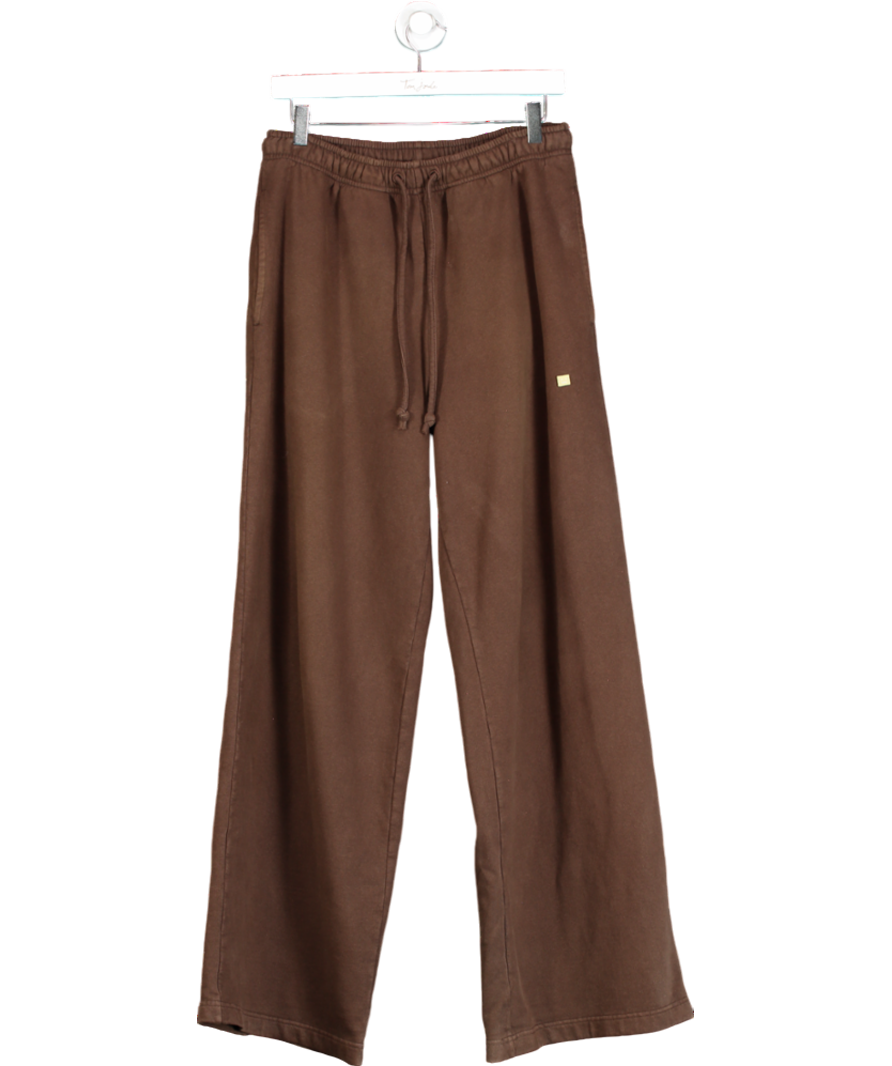 Acne Studios Brown Face Patch Track Pants UK XS