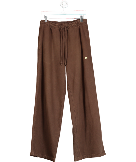 Acne Studios Brown Face Patch Track Pants UK XS