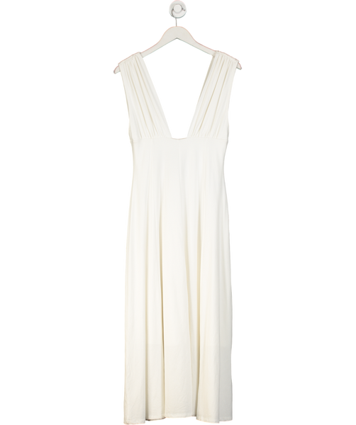 The Line by K Cream Elve Midi Dress UK M