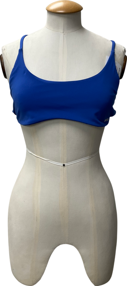 White Fox Blue She's Healthy Sports Crop Cobalt UK L