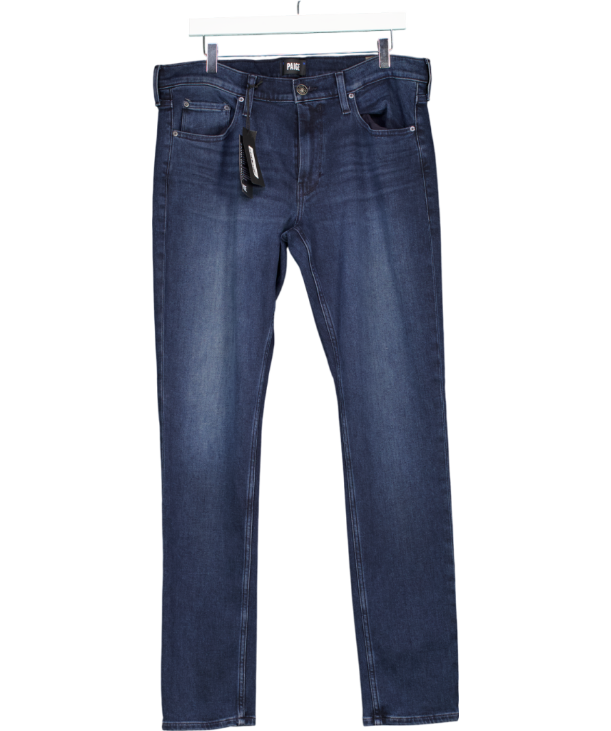 PAIGE Blue Croft Skinny Jeans W36
