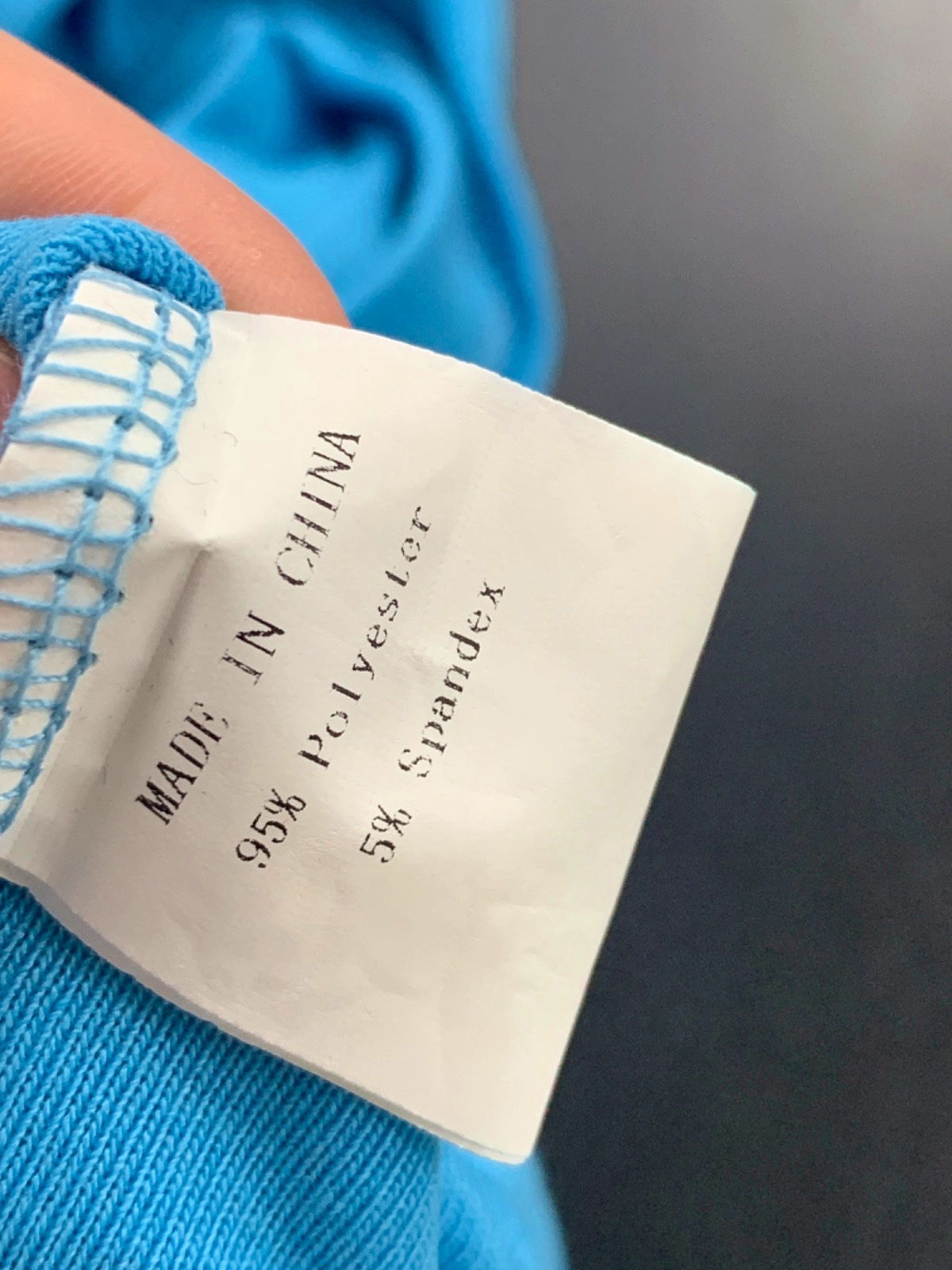 Blue Sleeveless Top UK L