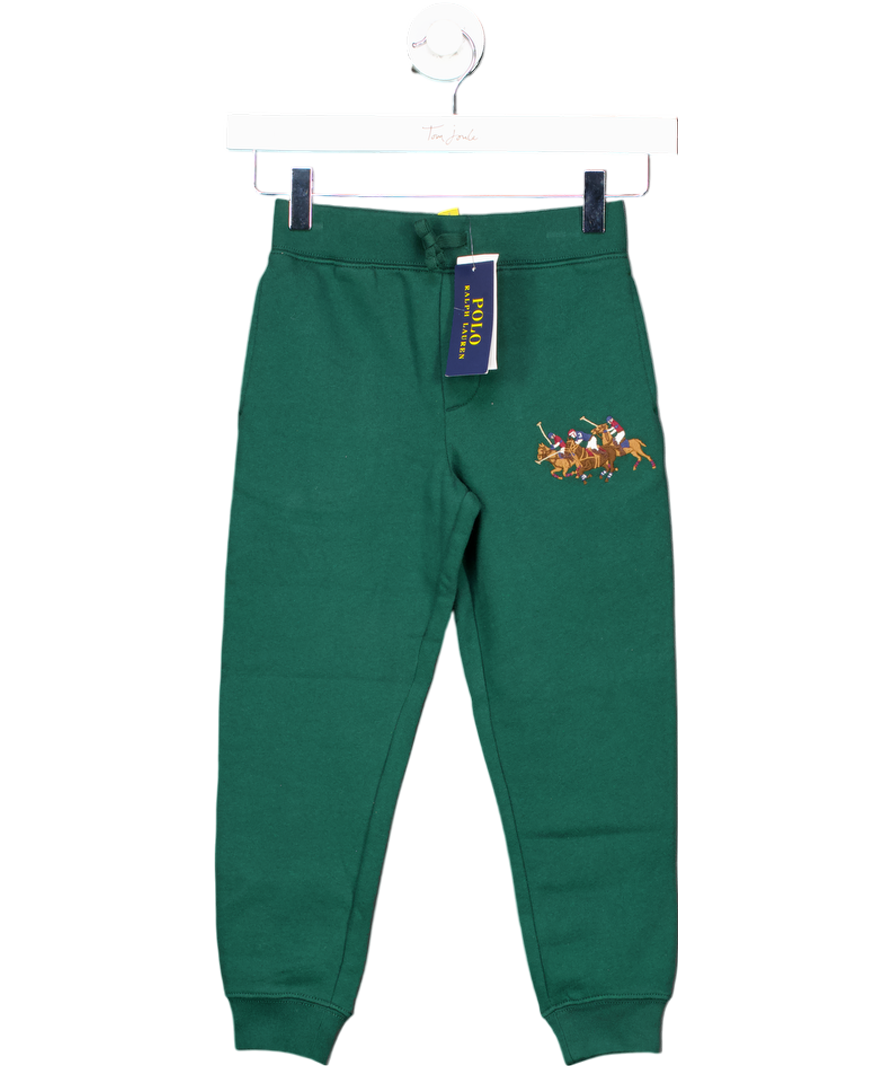 Polo Ralph Lauren Green Polo Players Embroidered Joggers 6 Years