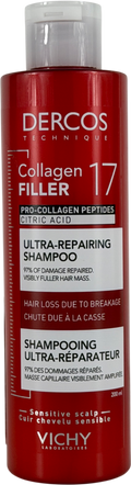 Vichy Dercos Collagen Filler - Fortifying Shampoo 200ml