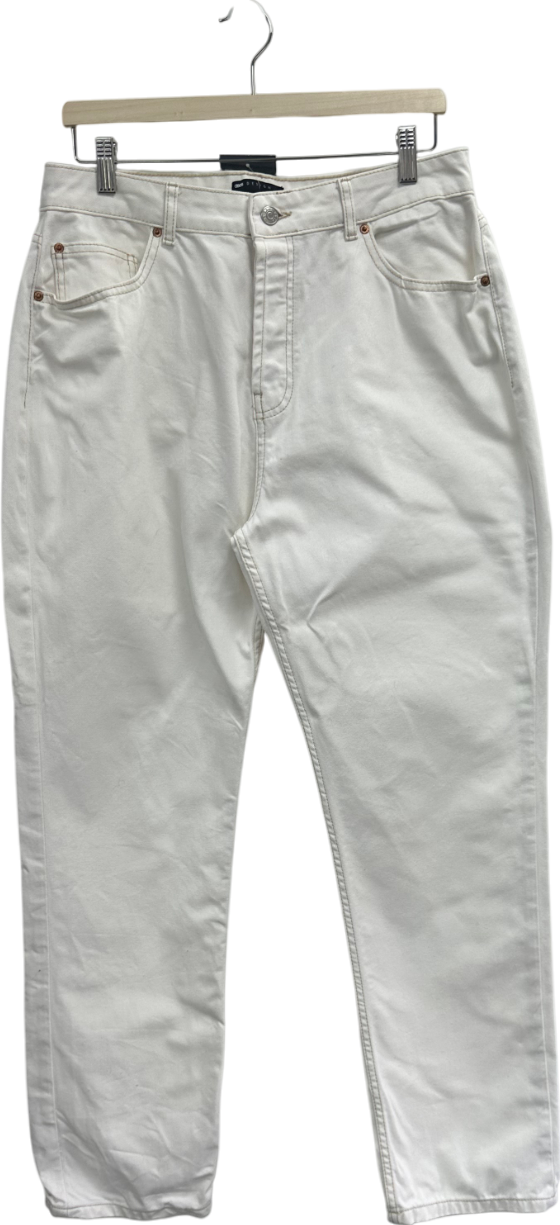 ASOS Cream Straight Leg Jean W32