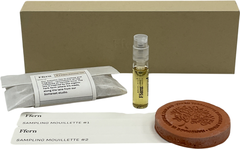 Ffern Cream Autumn Organic Perfume Sample Set One Size