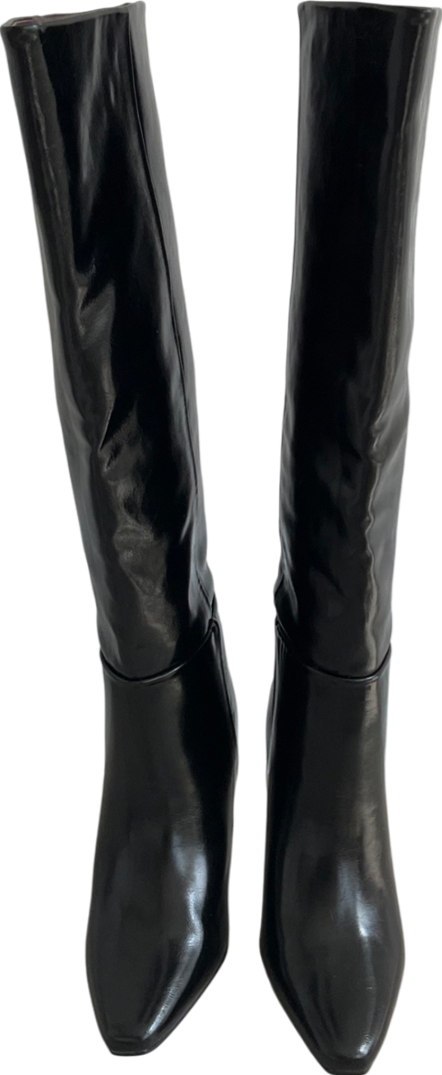 River Island Black Over The Knee Boots UK 6 EU 39 👠