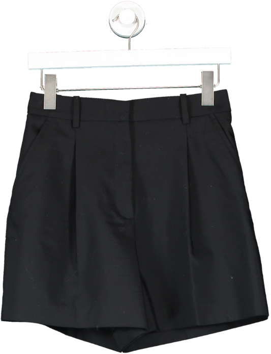ZARA Black Basic Shorts UK S