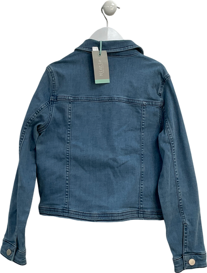 Mintie by Mint Velvet Blue Washed Denim Jacket 9 Years