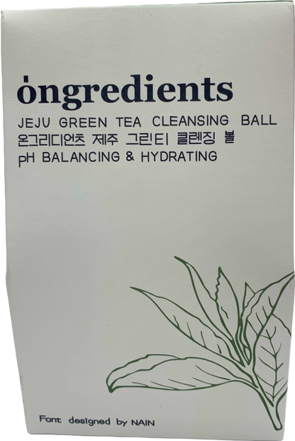 Ingredients Jeju Green Tea Cleansing Ball 76 g