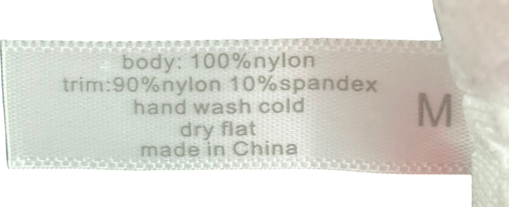 with love lilly White Lace Bra UK M