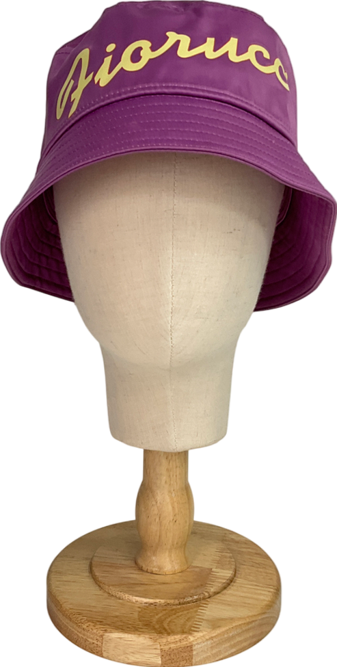 FIORUCCI Purple Logo-print Bucket Hat One Size
