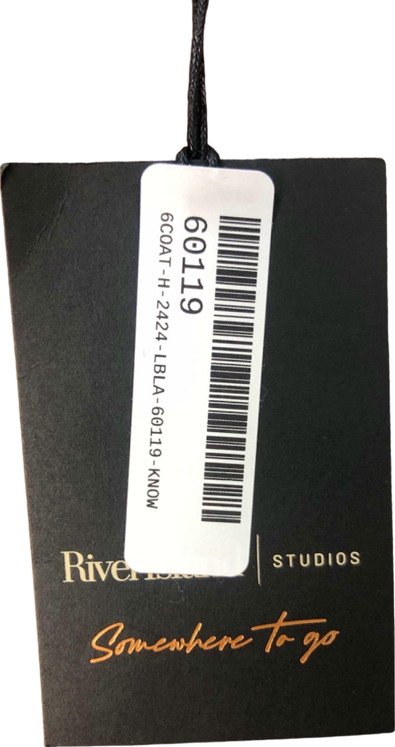 River Island Beige Cotton Jacket UK 6