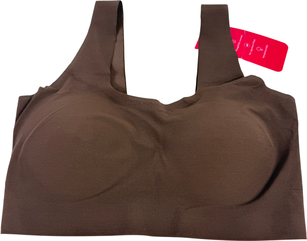 Commando Brown Smoothease Bralette Coffee Roast UK XS