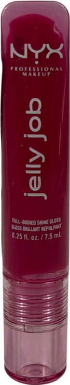 NYX Jelly Job, Full-bodied Shine Gloss, Lip-smoothing Shine Juicy Jelly 7.5ml