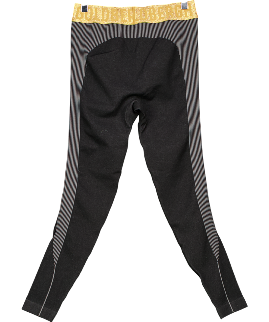 Goldbergh Black Furious Base Layer Leggings UK XXS-XS