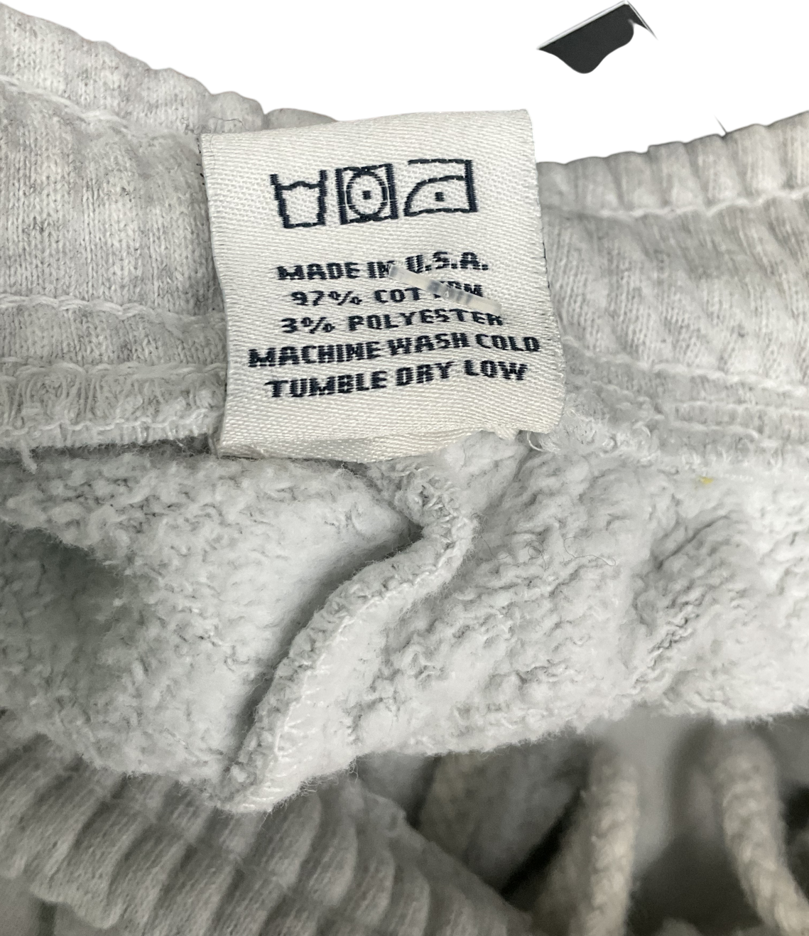 Sporty & Rich Grey Logo Cuffed Joggers UK XS