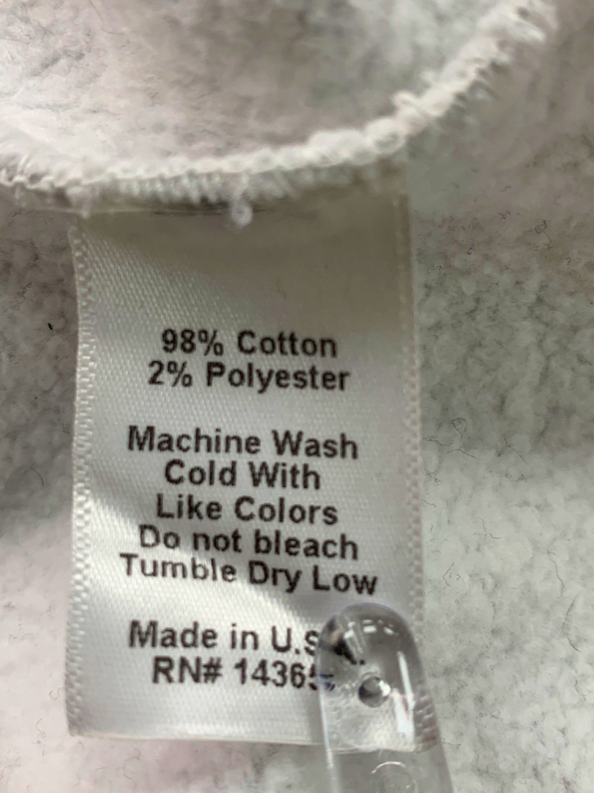 Joah Brown Marl Grey Cropped Sweatshirt UK M/L