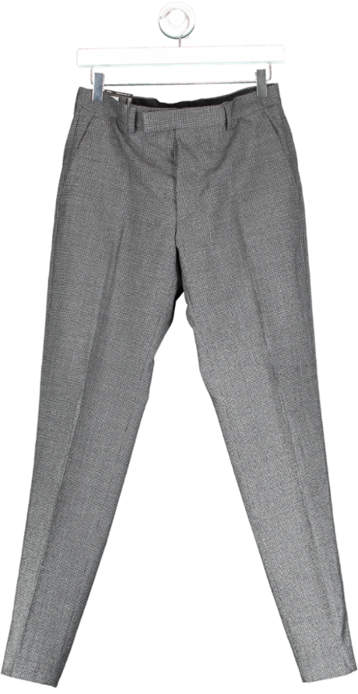 M&S Grey Tailored Trousers W30