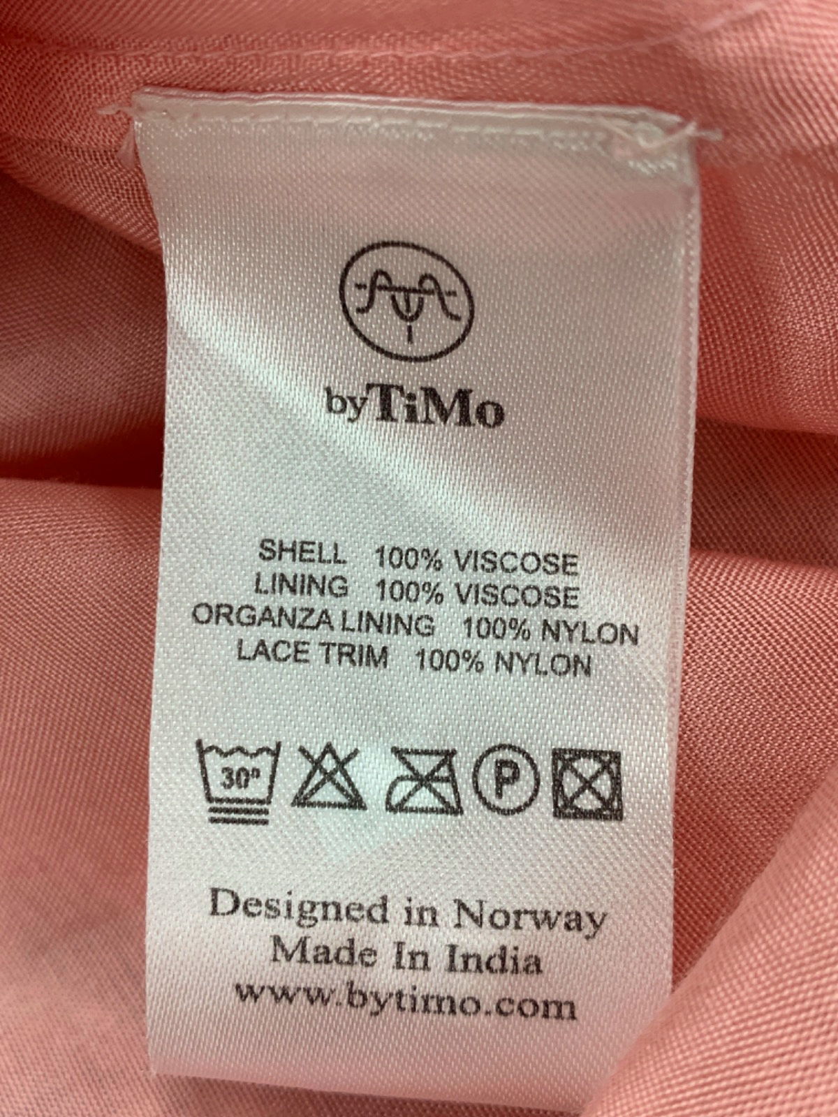 by TiMo Pink Floral Print Midi Dress UK S