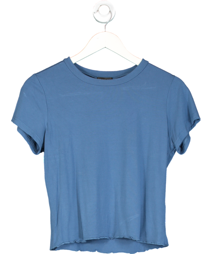 White Fox Blue Too Bless Baby Tee UK XL