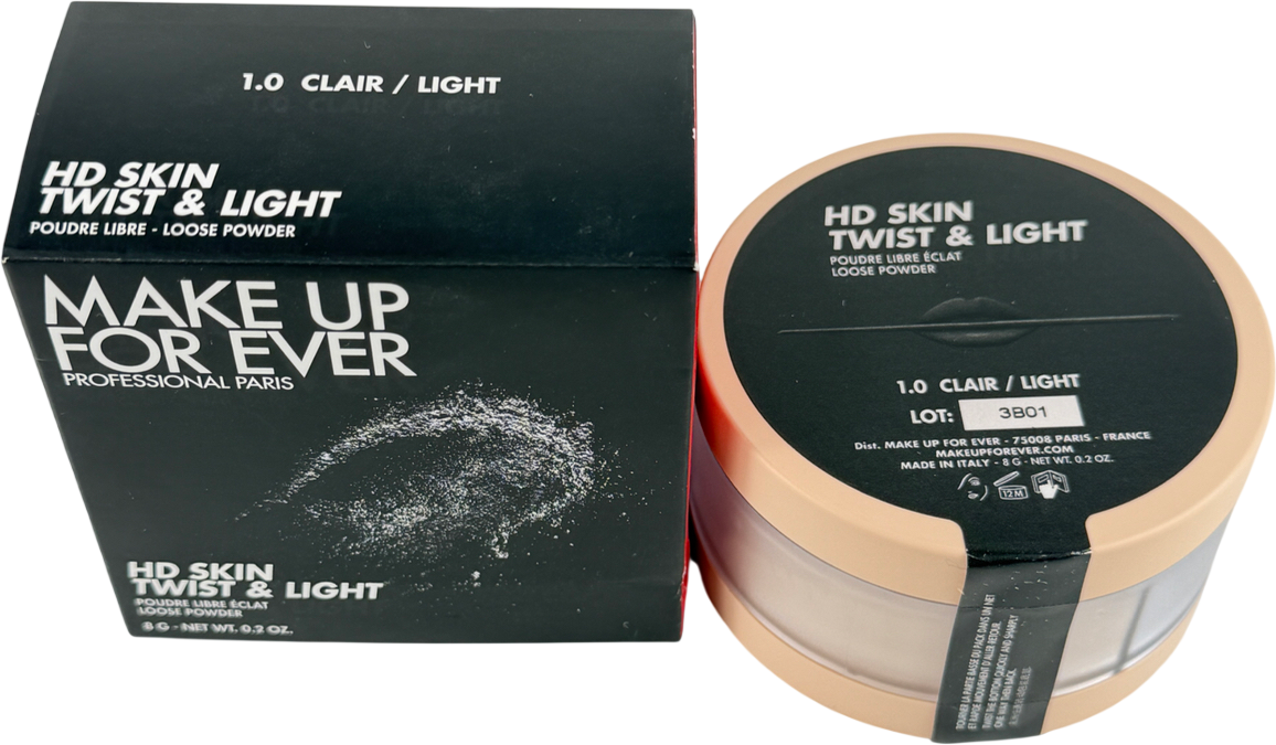 Makeup for ever Hd Skin Twist & Light Loose Powder 1 Clair Light 8g
