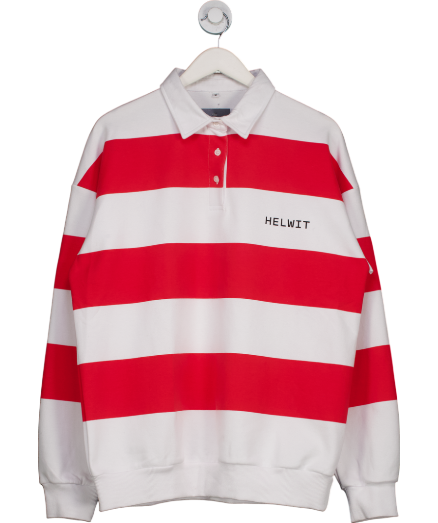 Helwit White Rugby Shirt UK M