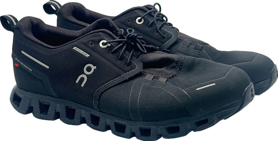 On Running Black Cloud Waterproof Trainers UK 8.5