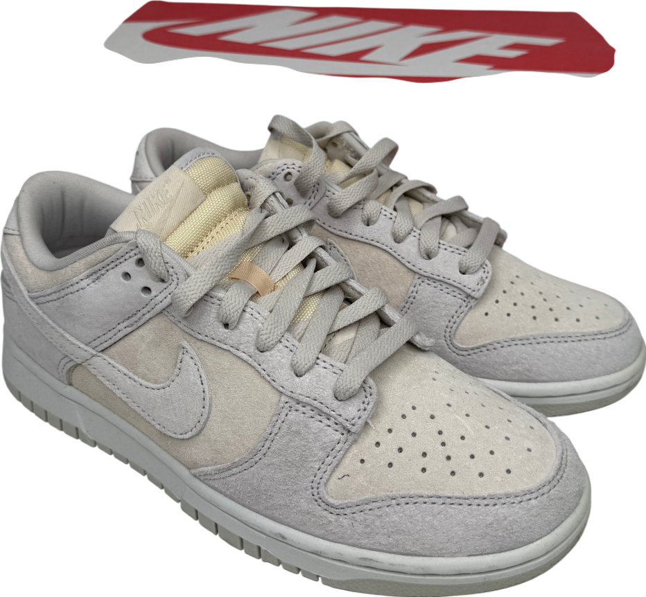 Nike White Dunk Low Retro Prm "vast Grey" Sneakers UK 6 EU 40 👞