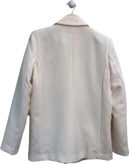 Abercrombie & Fitch White Blazer UK S