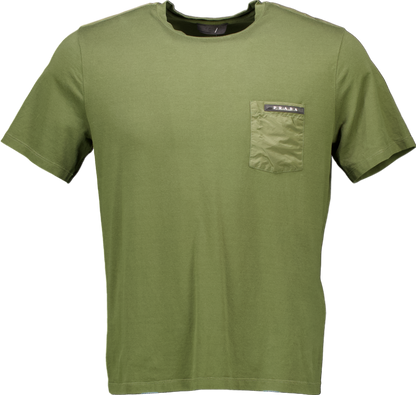 Prada Green Pocket T-Shirt UK XL