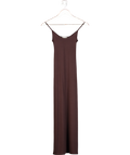 DISSH Brown Strappy Viscose Midi Dress UK XS