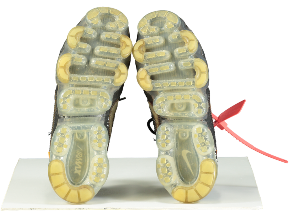 Nike Black Off White Air Vapormax Trainers UK 7