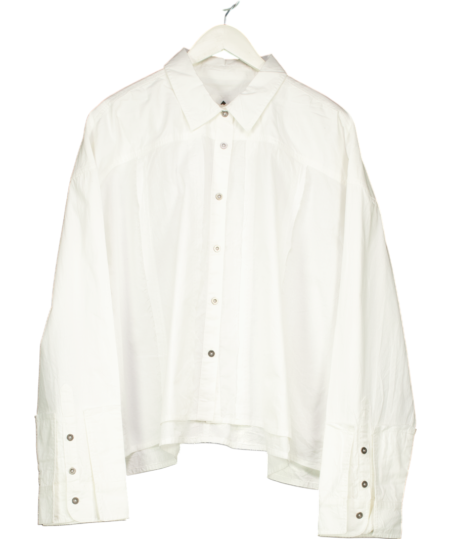 We The Free White Remade Poplin Shirt UK 20