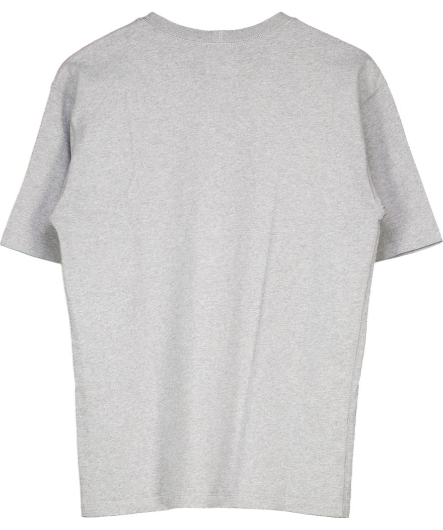 Drake's Grey Crew Neck T-shirt UK M