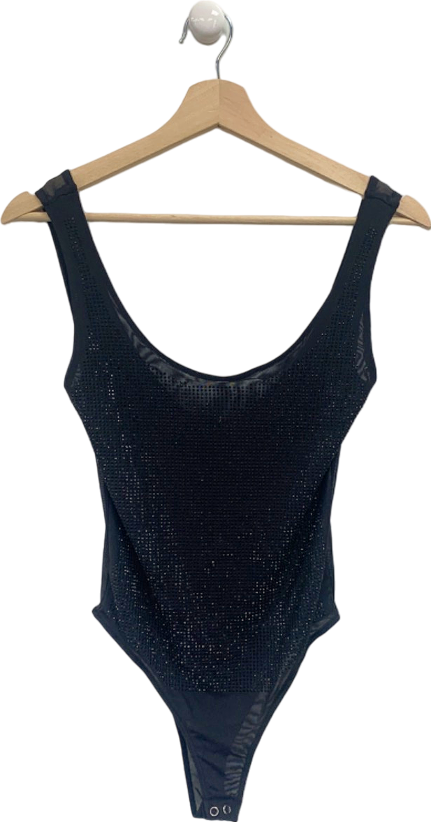 Stradivarius Black Bodysuit XS