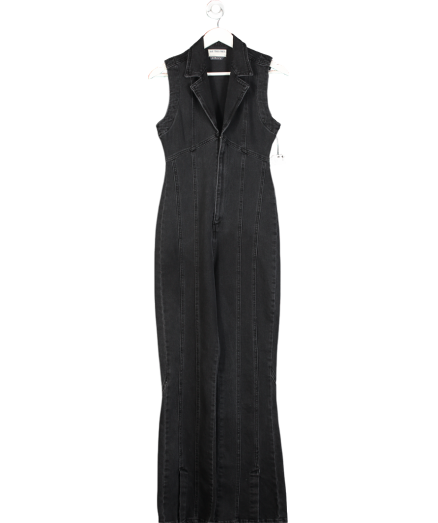 We The Free Grey Crvy Ring The Alarm Corduroy One-piece UK S