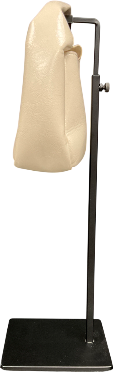 MANGO Cream Paco Mini Slack Shoulder Bag, Natural White One Size