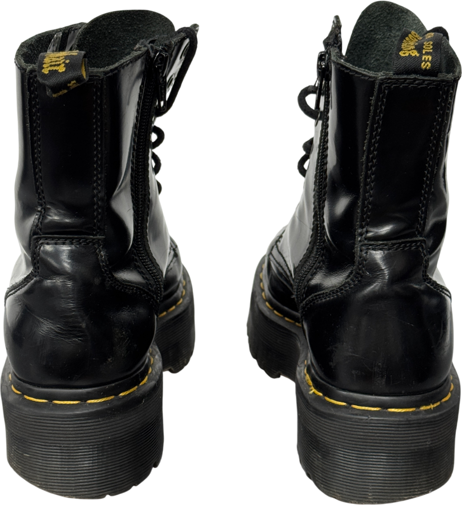 Dr Martens Black Leather 8-hole Boots UK 5 EU 38 👠
