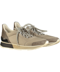 Hermès Beige Taupe Stadium Low Trainers UK 4 EU 37 👠