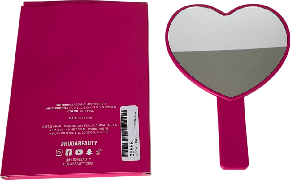 Huda Beauty Heart Shaped Hand Mirror