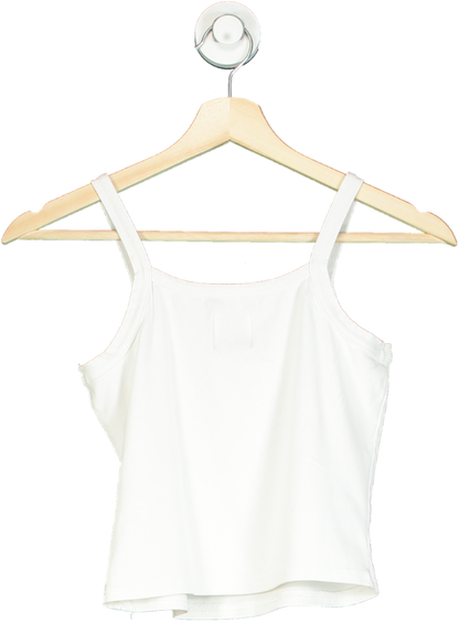 With Jéan White Spaghetti Strap Top UK S