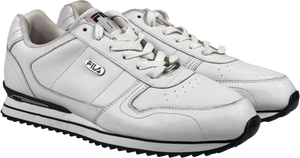 FILA Vintage Retro White Trainers UK 9 EU 43