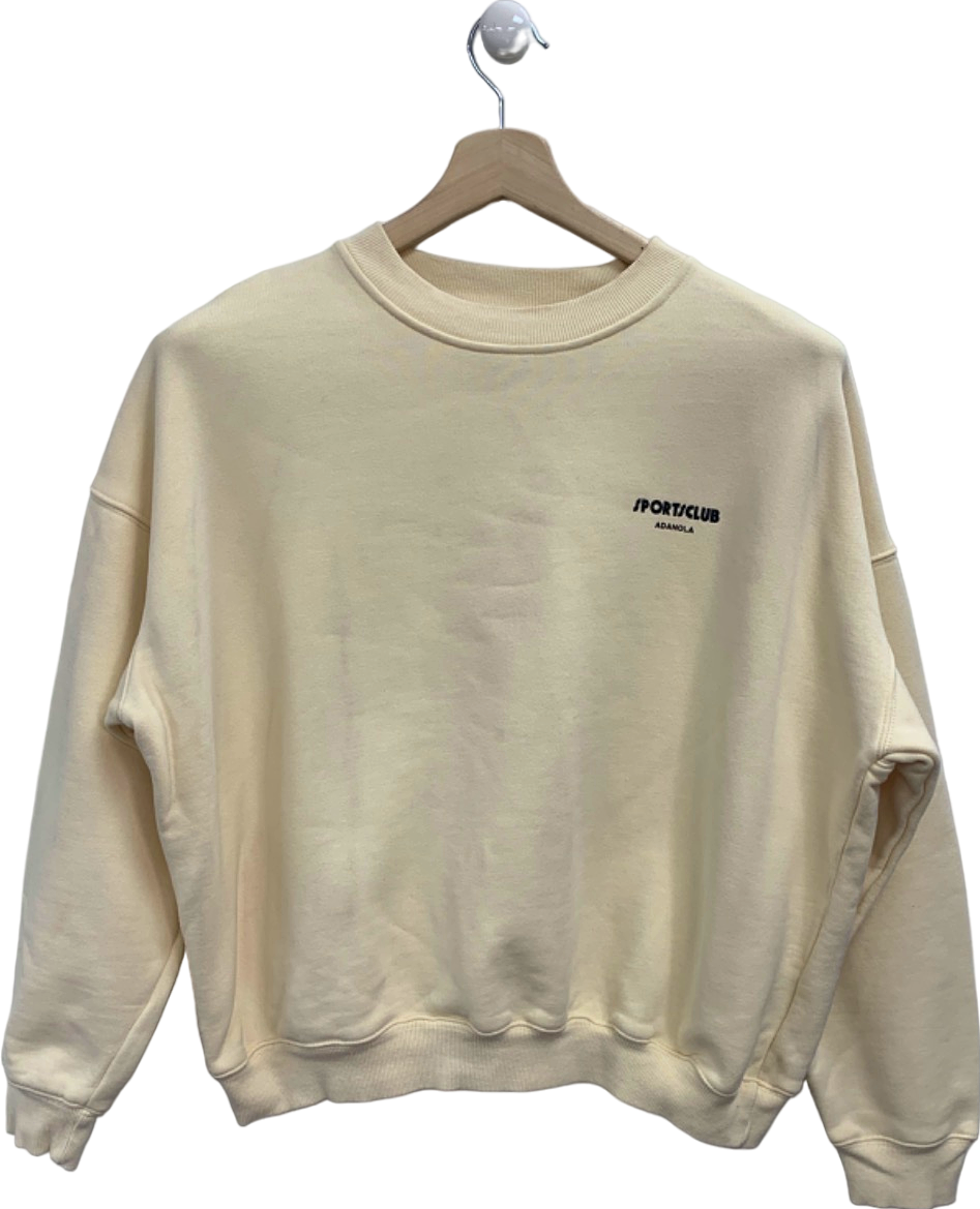 Adanola Cream Sport Club Sweatshirt UK S