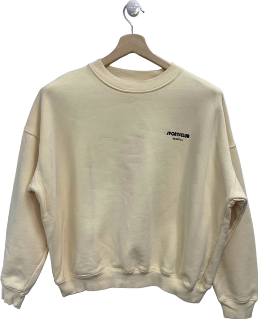 Adanola Cream Sport Club Sweatshirt UK S