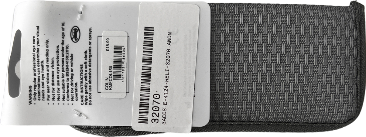 magnivision Colin Lenses Black +1.5