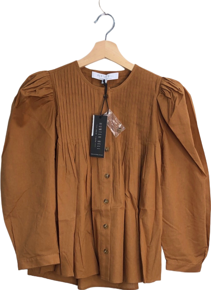 Hunter Bell Copper Daphne Top UK XS