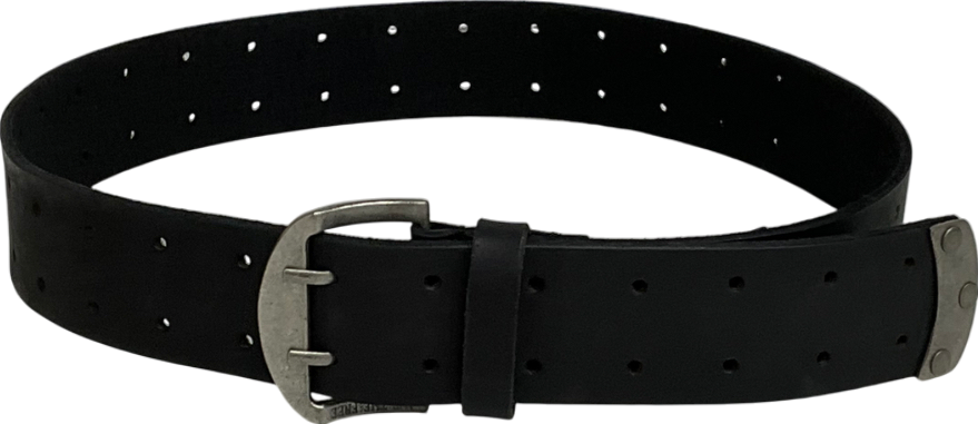 We The Free Black Double Cross Belt UK XS/S